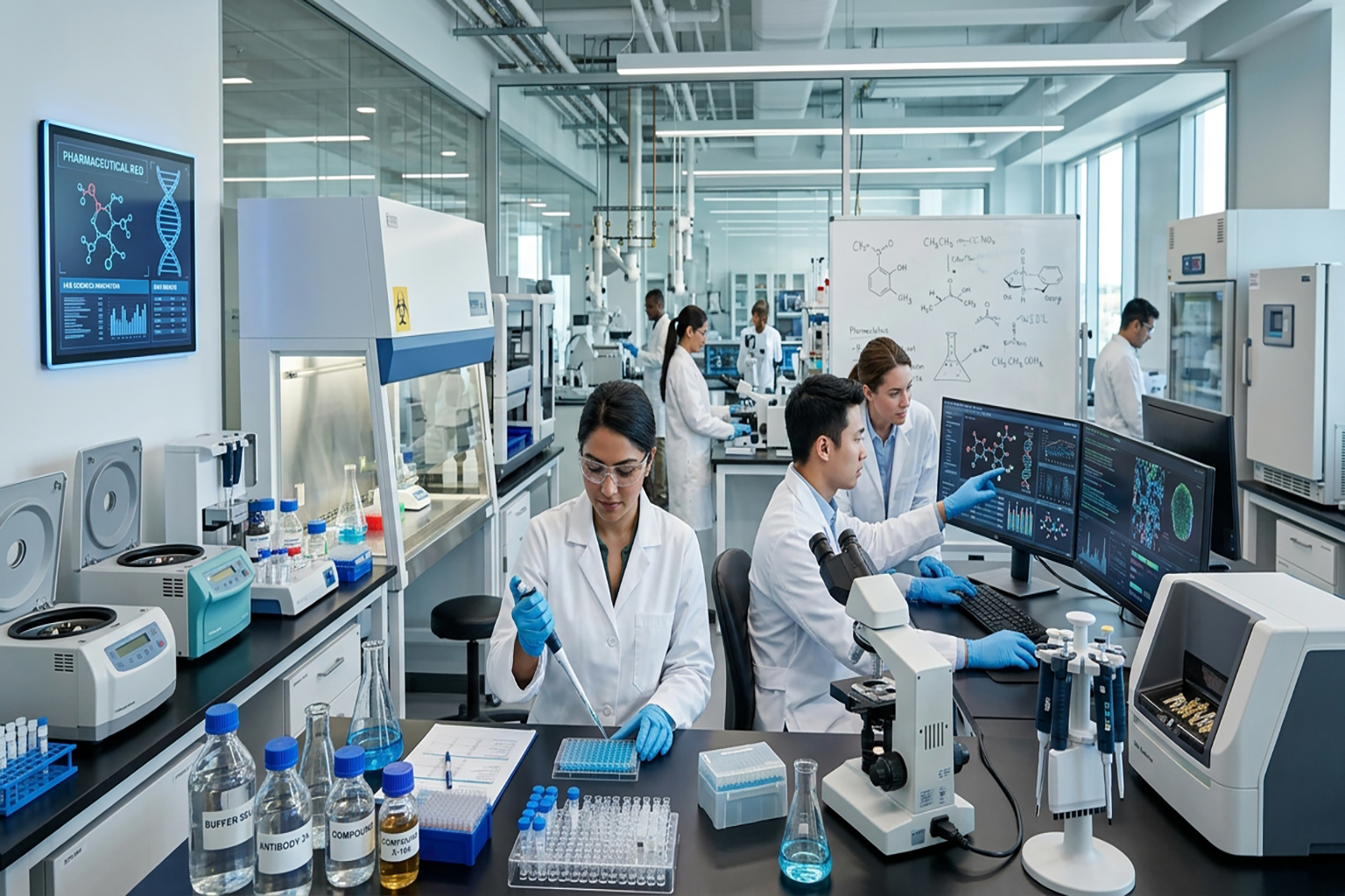 Pharmaceutical laboratory
